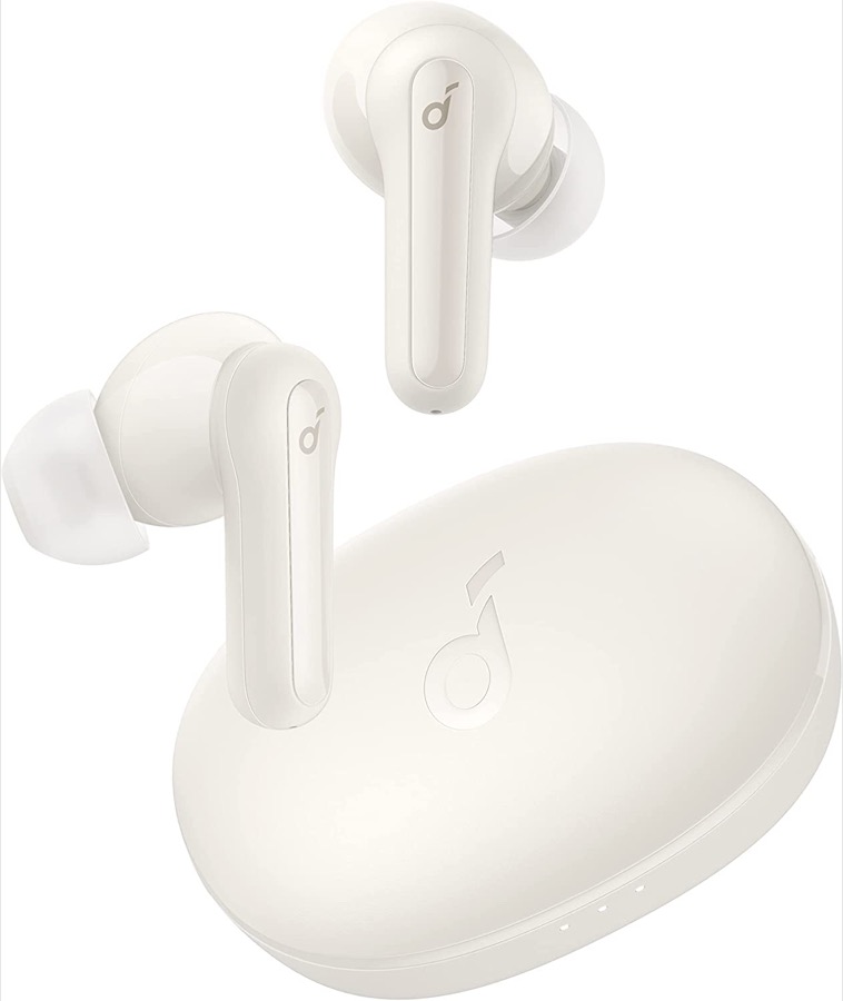 Soundcore by Anker Life P2 Mini True Wireless Earbuds, 10mm Drivers with Big Bass, Custom EQ, Bluetooth 5.2, 32H Playtime, USB-C for Fast Charging, Tiny Size for Commute, Work